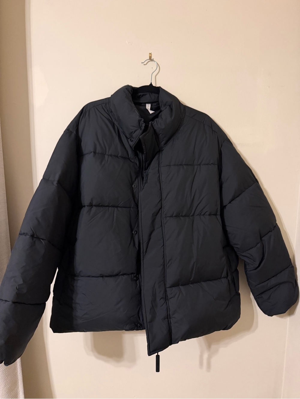 Fabletics Black Puffer Jacket - Quilted Insulated Coat